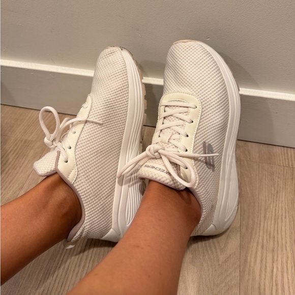 Skechers Shoes - Skechers Women's Cream Sneakers